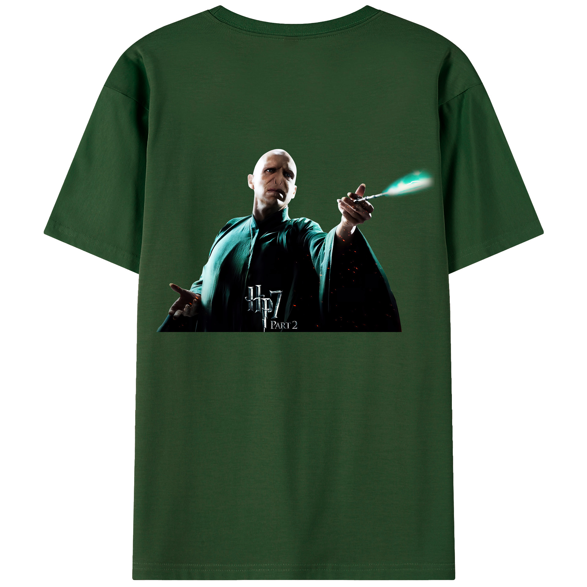 （画像用） Harry Potter ハリー・ポッターシリーズ 綿100％半袖Tシャツ（背面プリント）